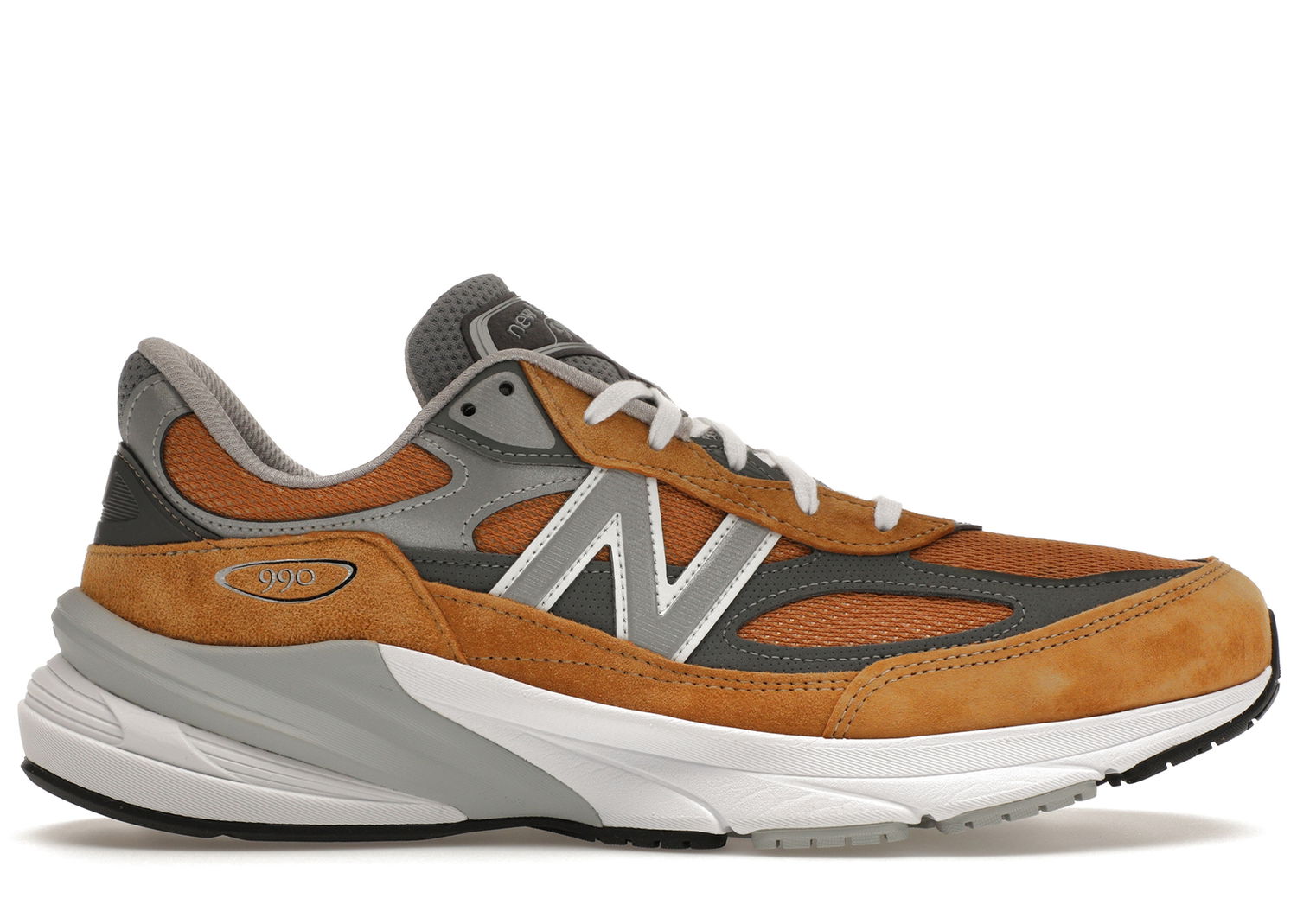 Tenisky a topánky New Balance 990v6 MiUSA Workwear Grey Oranžová | U990TN6, 0