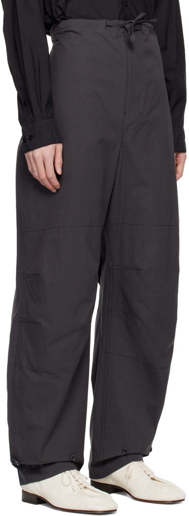Nohavice LEMAIRE LEMAIRE Maxi Trousers Čierna | PA1087 LF1220, 1