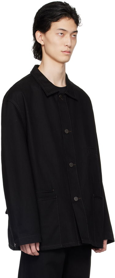 Bunda LEMAIRE Lemaire Workwear Denim Jacket Čierna | OW1069 LD1000, 1