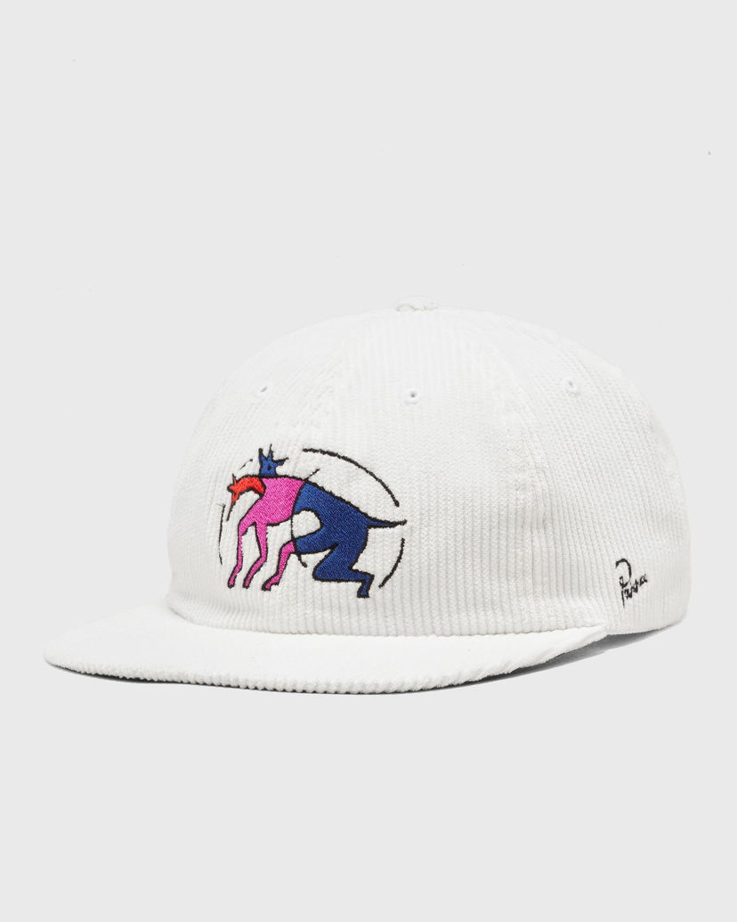 Klobúk By Parra Zoomies 6-Panel Corduroy Hat Biela | 54186