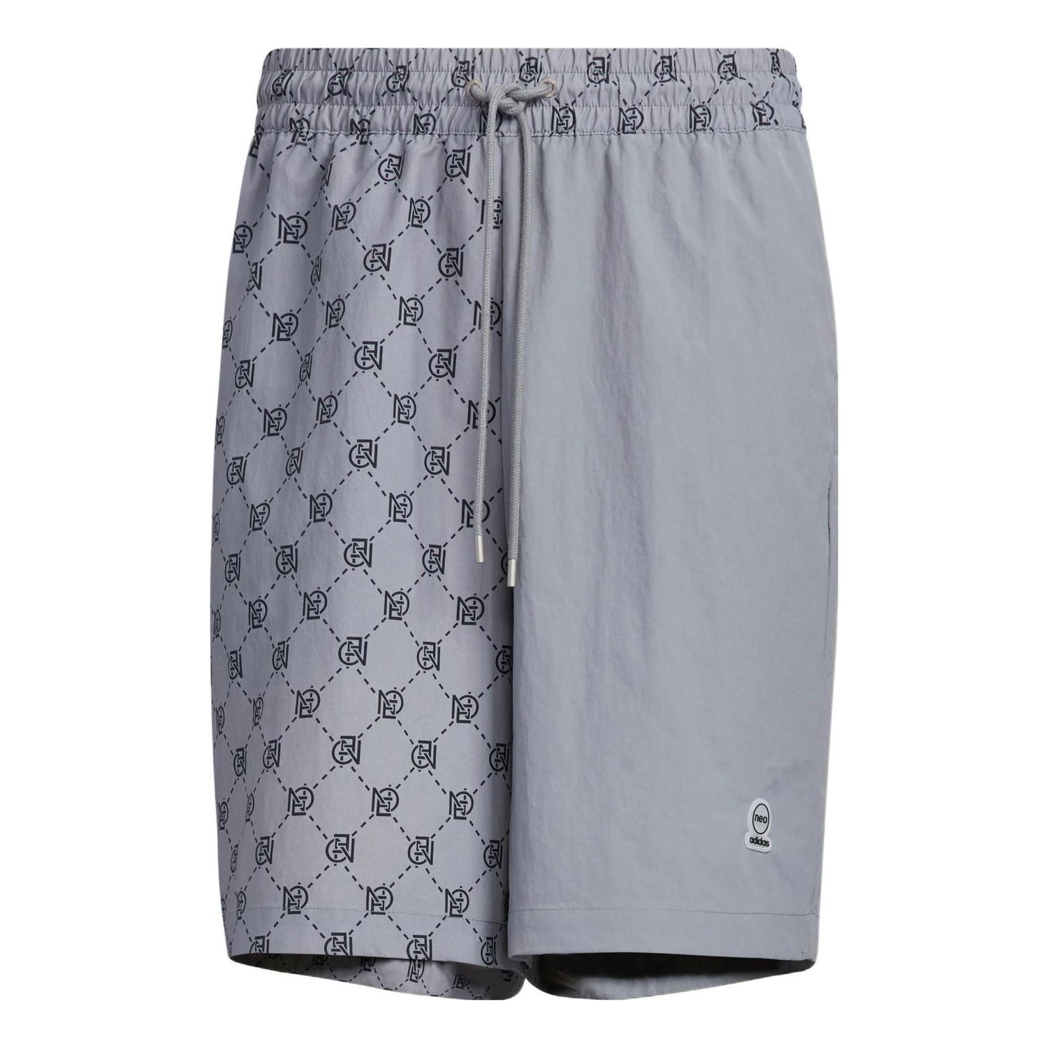 Plavky adidas Originals Neo Patterned Casual Shorts Šedá | IB5847, 0