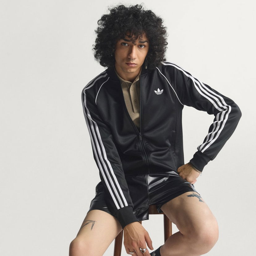 Bunda adidas Performance SST Track Jacket Čierna | KE3512
