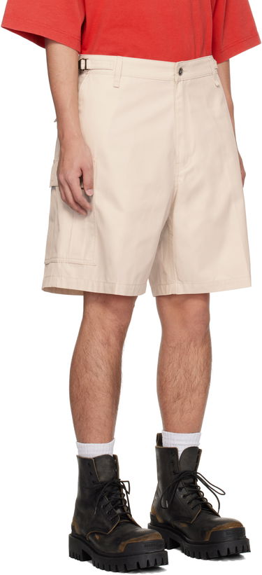 Šortky VETEMENTS Vetements Twill Cargo Shorts Béžová | UA66SS520S, 1
