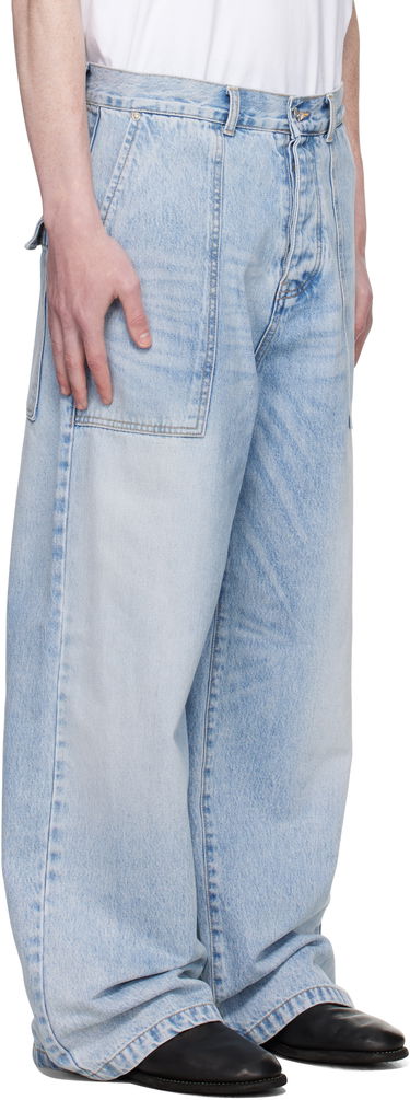 Džínsy We11done We11done Carpenter Jeans Modrá | WD-DP2-25-343-M-SK, 1