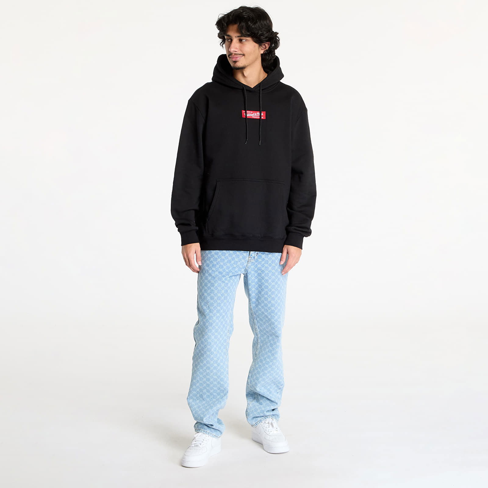 Box Logo Black Hoodie