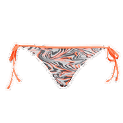 All Over Swirl Print Side Tie Brief 1-Piece