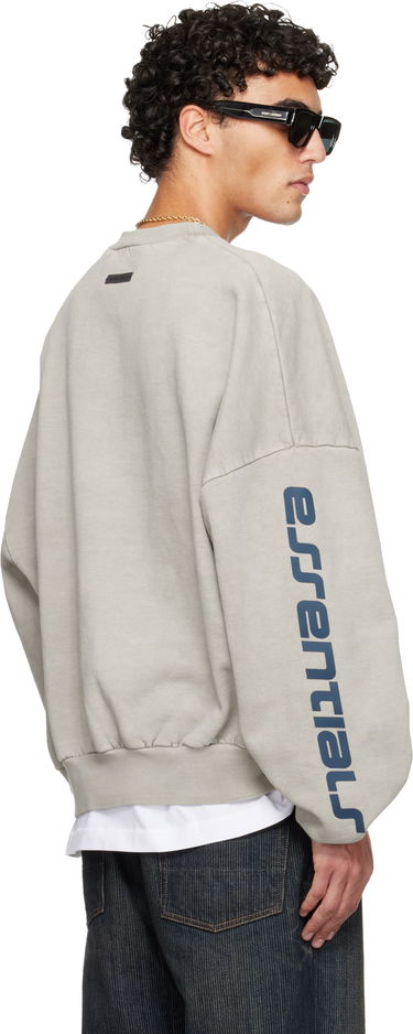 Mikina Fear of God ESSENTIALS Holiday Heavy Fleece Cropped Relaxed Sweatshirt Béžová | 192HO256891F, 2