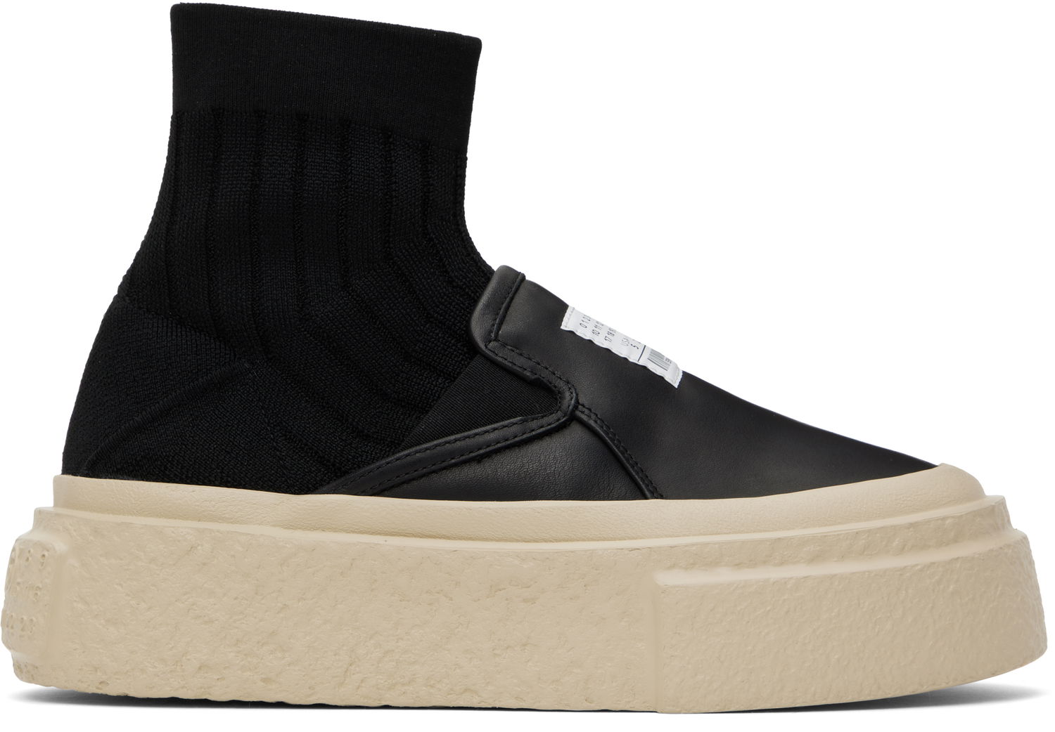 Tenisky a topánky Maison Margiela MM6 Maison Margiela Knit Sock Platform Čierna | S59WS0232 P8087, 0