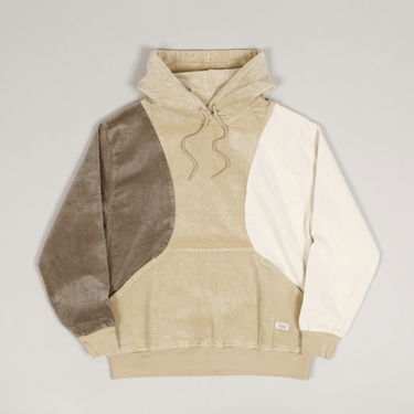 Mikina Dime Wave Corduroy Hoodie Béžová | dimeho239bei, 1