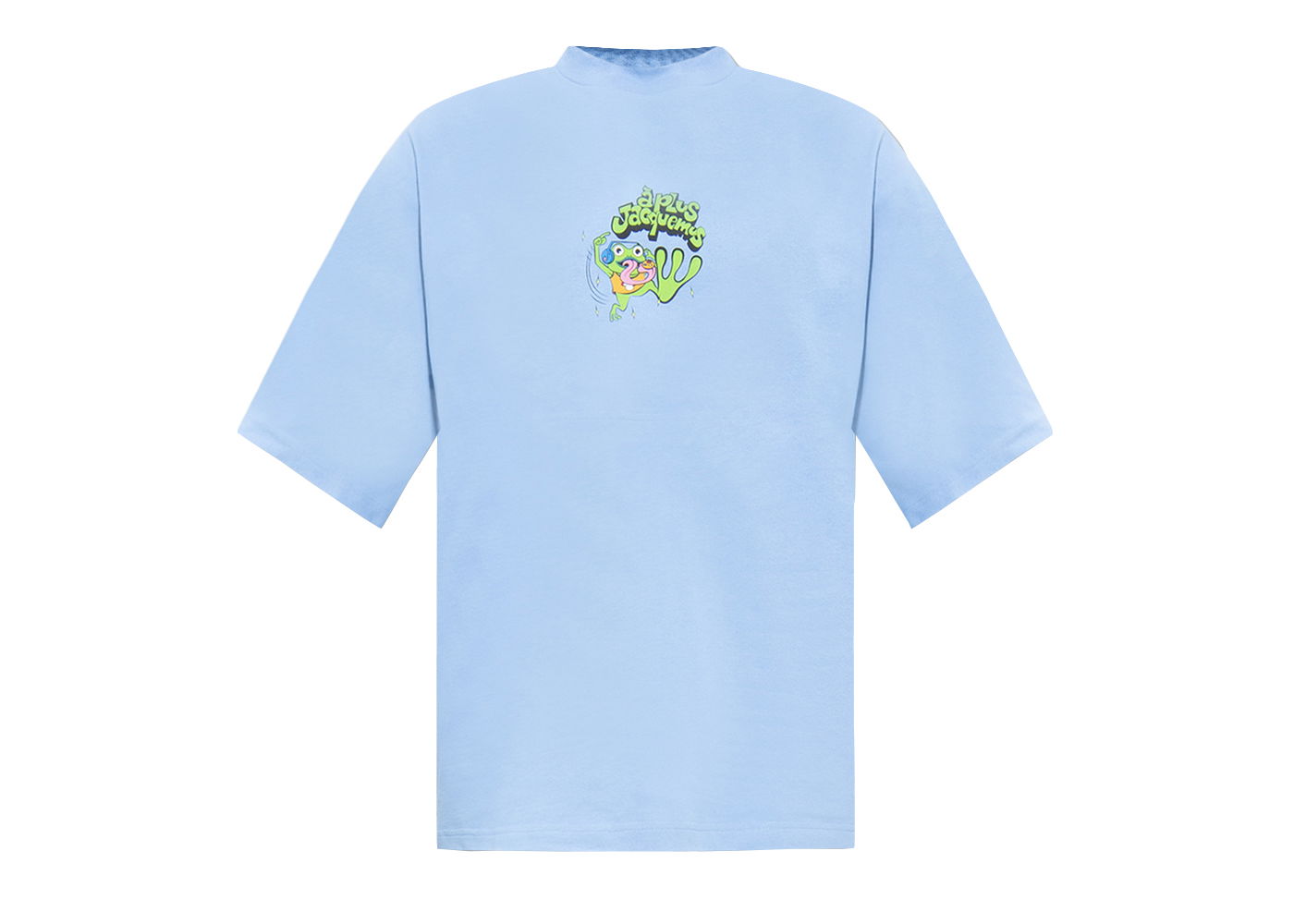 Tričko Jacquemus Le TGrenouille Frog Print Modrá | 226JS068-2099-3BX, 0