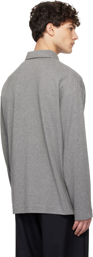 Polo tričko The Row The Row Olafur Polo Shirt Šedá | 814-K621, 2