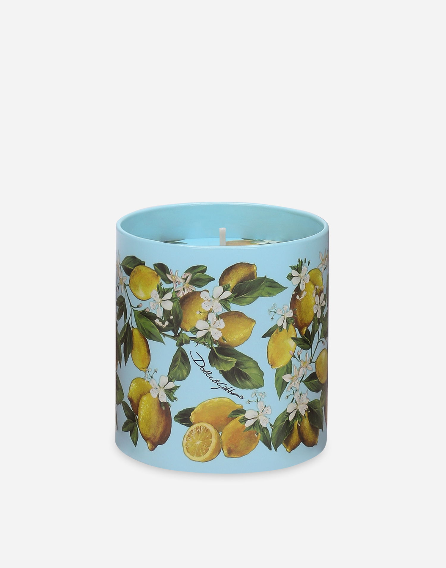 Home decor Dolce & Gabbana Dolce & Gabbana Lemon Scented Glass Candle Tyrkysová | TCC159TCAG3U0070, 0