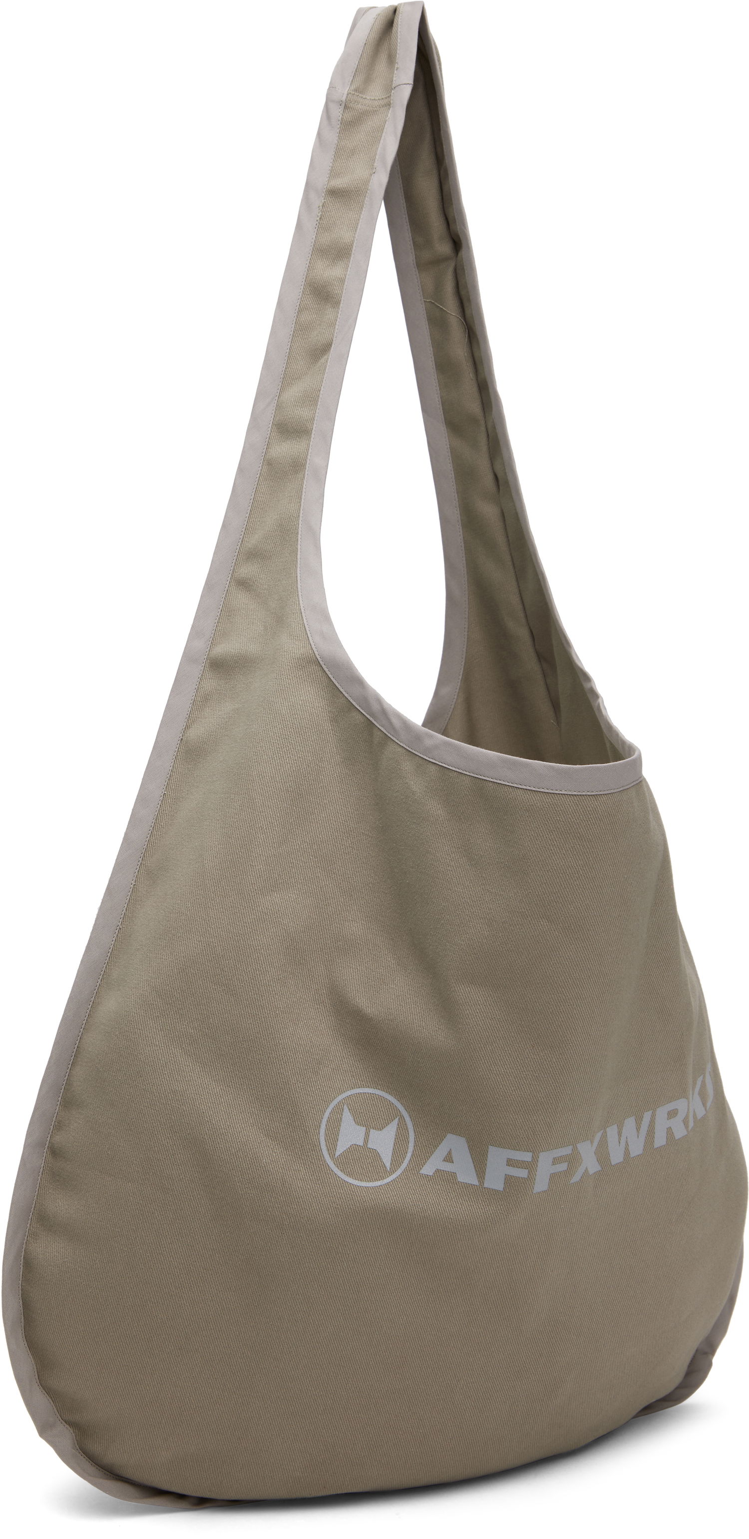Tote bag AFFXWRKS AFFXWRKS Circular Tote Bag Béžová | FW24AC03, 1