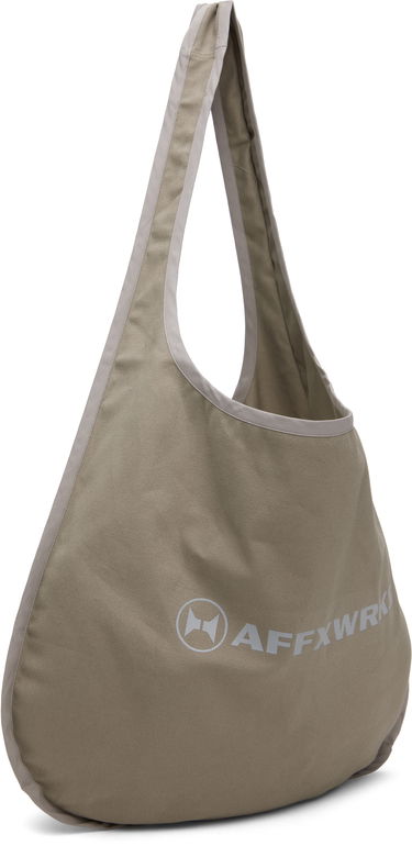 Tote bag AFFXWRKS AFFXWRKS Circular Tote Bag Béžová | FW24AC03, 1