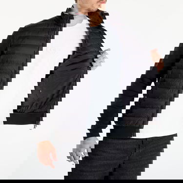 Prešívaná bunda Tommy Hilfiger Jacket Mix Media Ess Rwb Stand Collar Čierna | MW0MW41329 BDS, 1