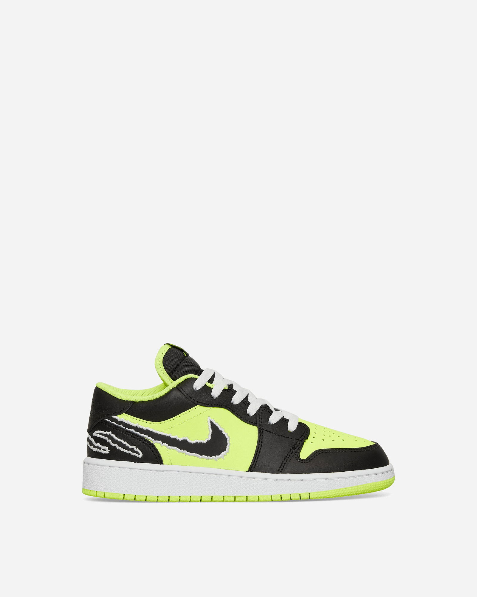 Air Jordan 1 Low SE Black Cat Volt