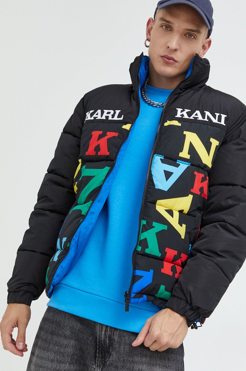 Retro Block Reversible Puffer Jacket