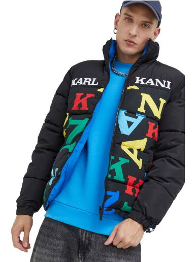 Retro Block Reversible Puffer Jacket