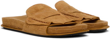 Plavky Jacquemus Jacquemus Suede Loafer Sandals Hnedá | 25E251FO172-4355, 3