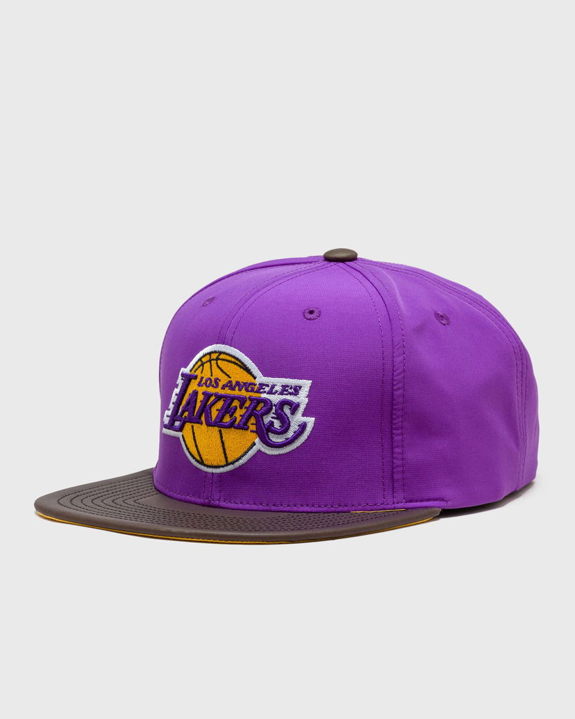 Šiltovka Mitchell & Ness NBA HEAT UP SNAPBACK LOS ANGELES LAKERS Fialová | HHSS6655-LALYYPPPPURP