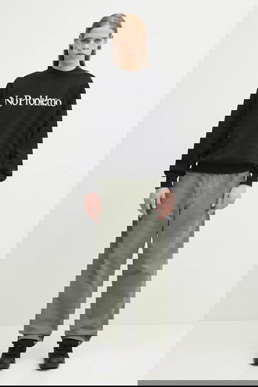 Nohavice Carhartt WIP Cotton Relaxed Fit Single Knee Pant Zelené | I031499.1YFGD, 4