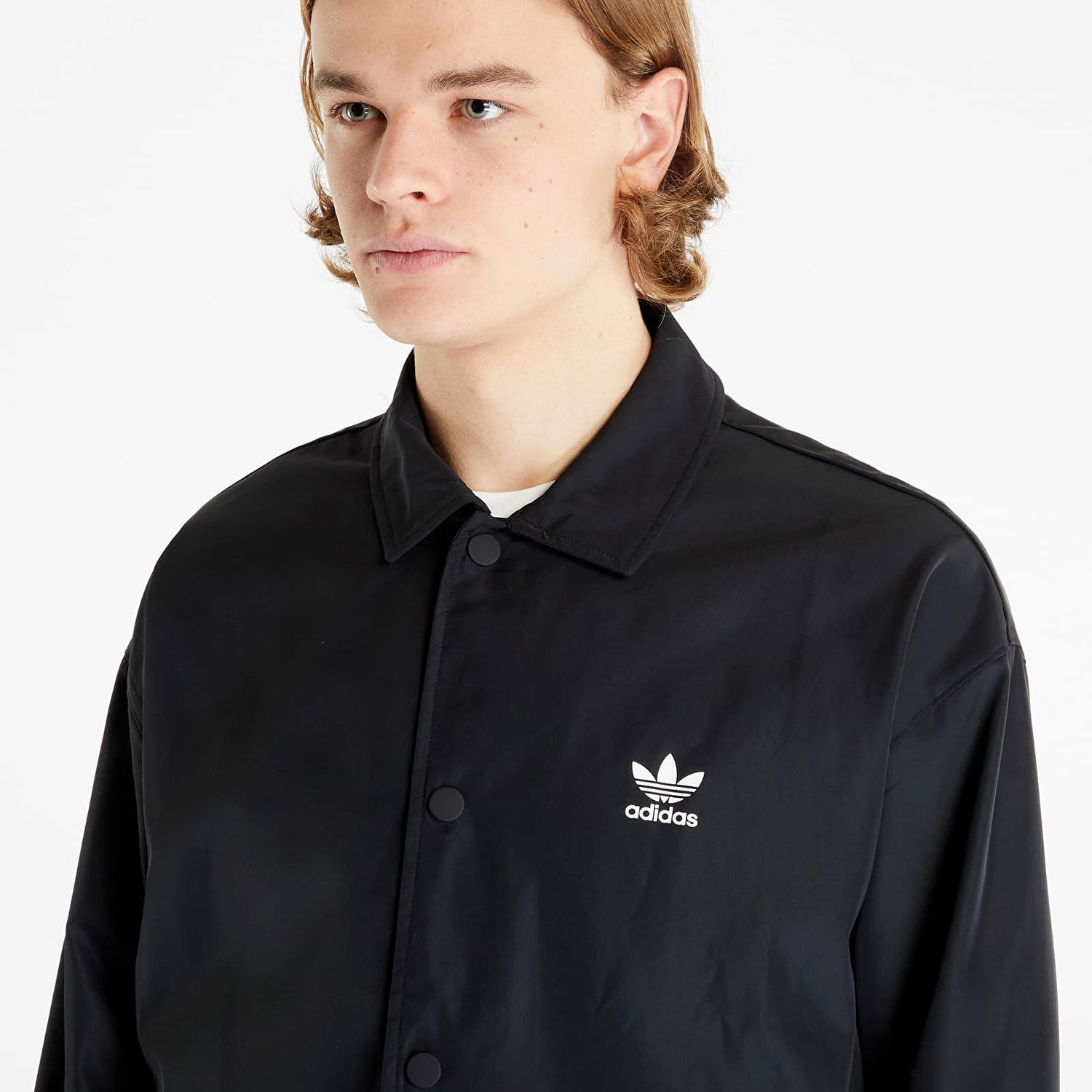 Vetrovka adidas Originals Adicolor Classics Trefoil Coach Jacket Čierna | IA6371, 1