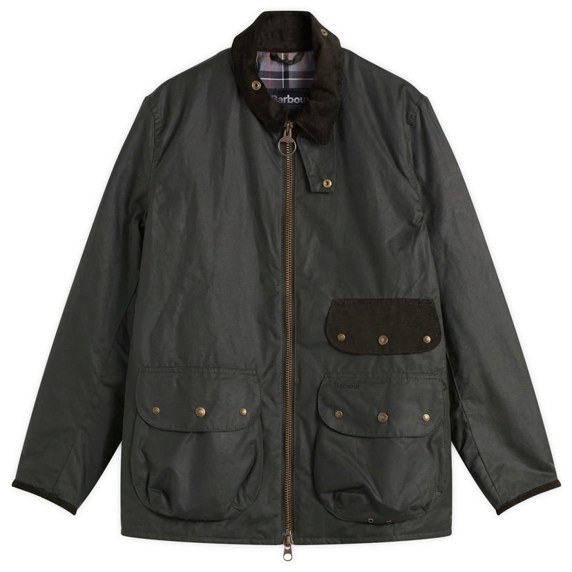 Bunda Barbour Jig Wax Jacket Zelené | MWX2476SG51