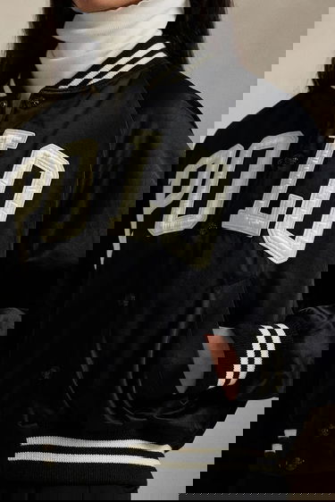 Bomber bunda Polo by Ralph Lauren Polo Oversize Transitional Satin Bomber Jacket Čierna | 211970985, 4