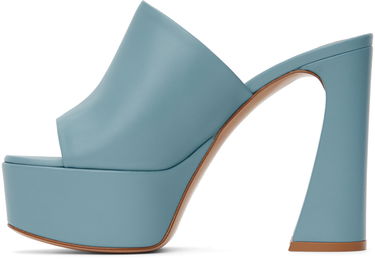 Tenisky a topánky Gianvito Rossi Gianvito Rossi Holly Mule Platform Sandals Modrá | G16990.70RIC.NAP, 2