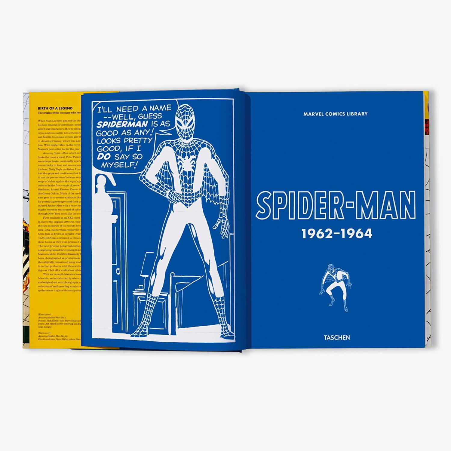 Kniha a časopis TASCHEN The Amazing Spider-Man Comics Library 1962-1964 Taschen Rôznofarebný | TA577878, 1
