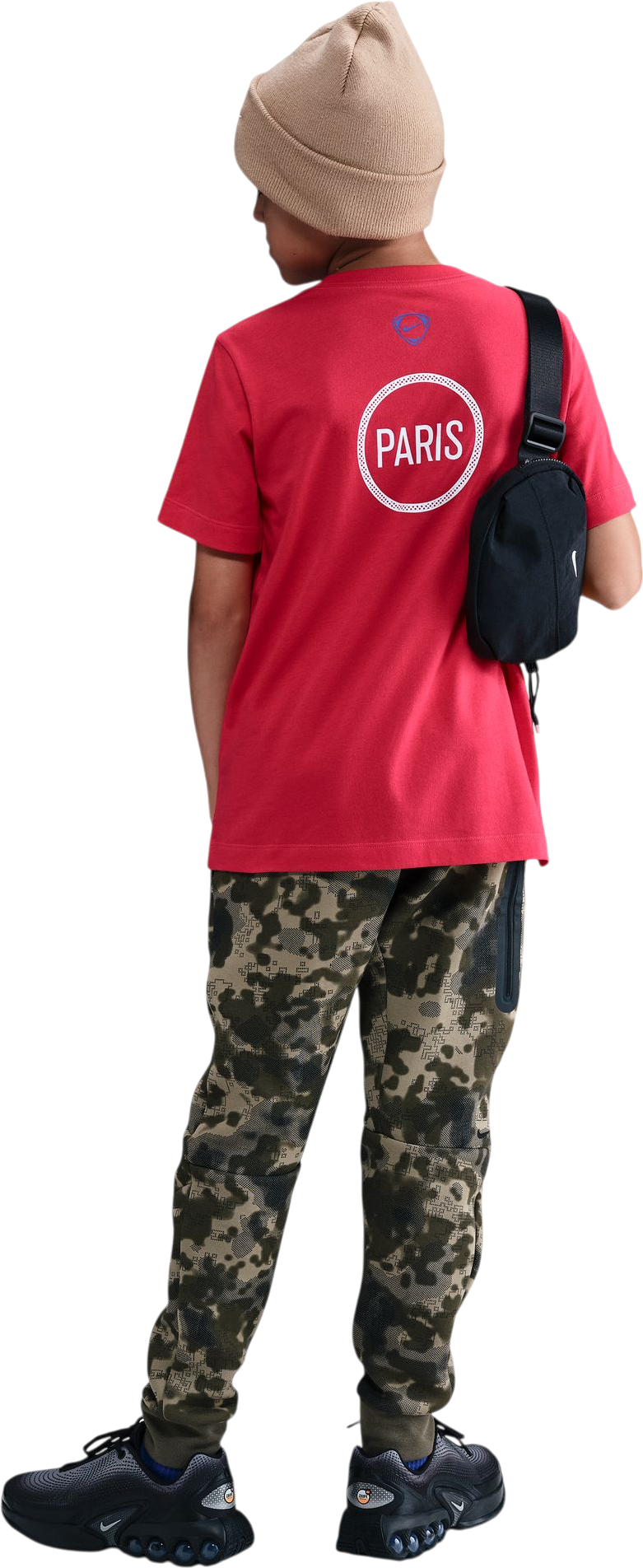 Tričko Nike Paris Saint-Germain Remix T-Shirt Červená | hv4988-679, 1