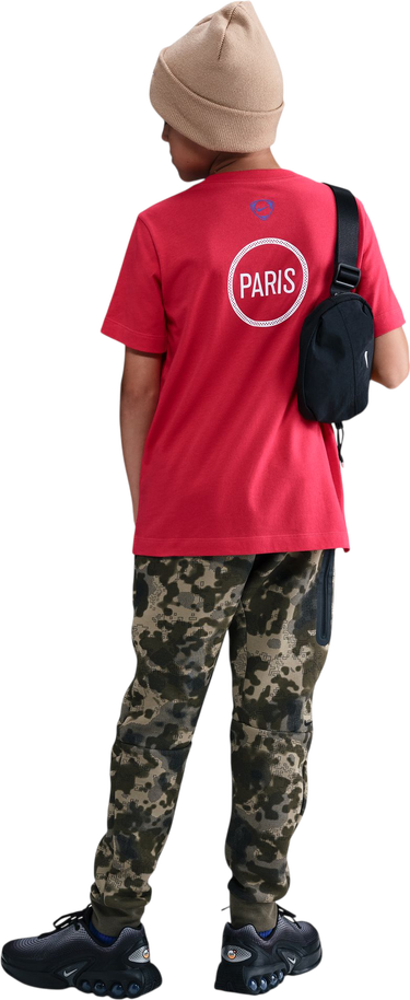 Tričko Nike Paris Saint-Germain Remix T-Shirt Červená | hv4988-679, 1