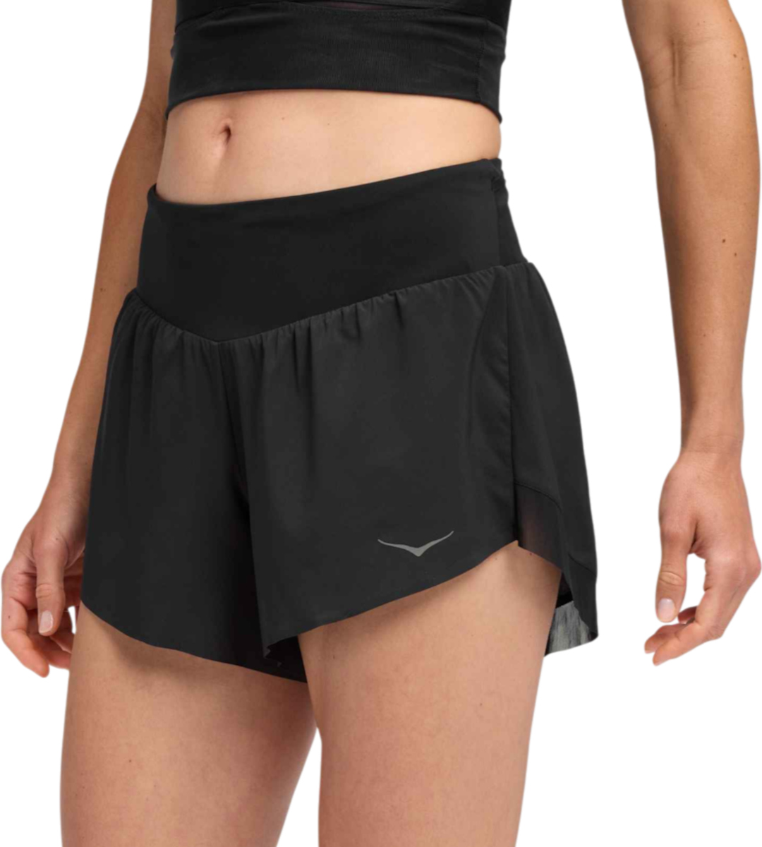 Šortky Hoka One One Hoka Glide 4" Shorts Čierna | 1176974-blk, 0