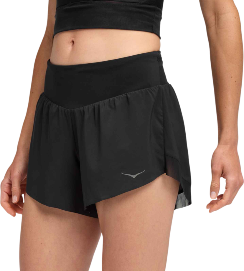 Šortky Hoka One One Hoka Glide 4" Shorts Čierna | 1176974-blk