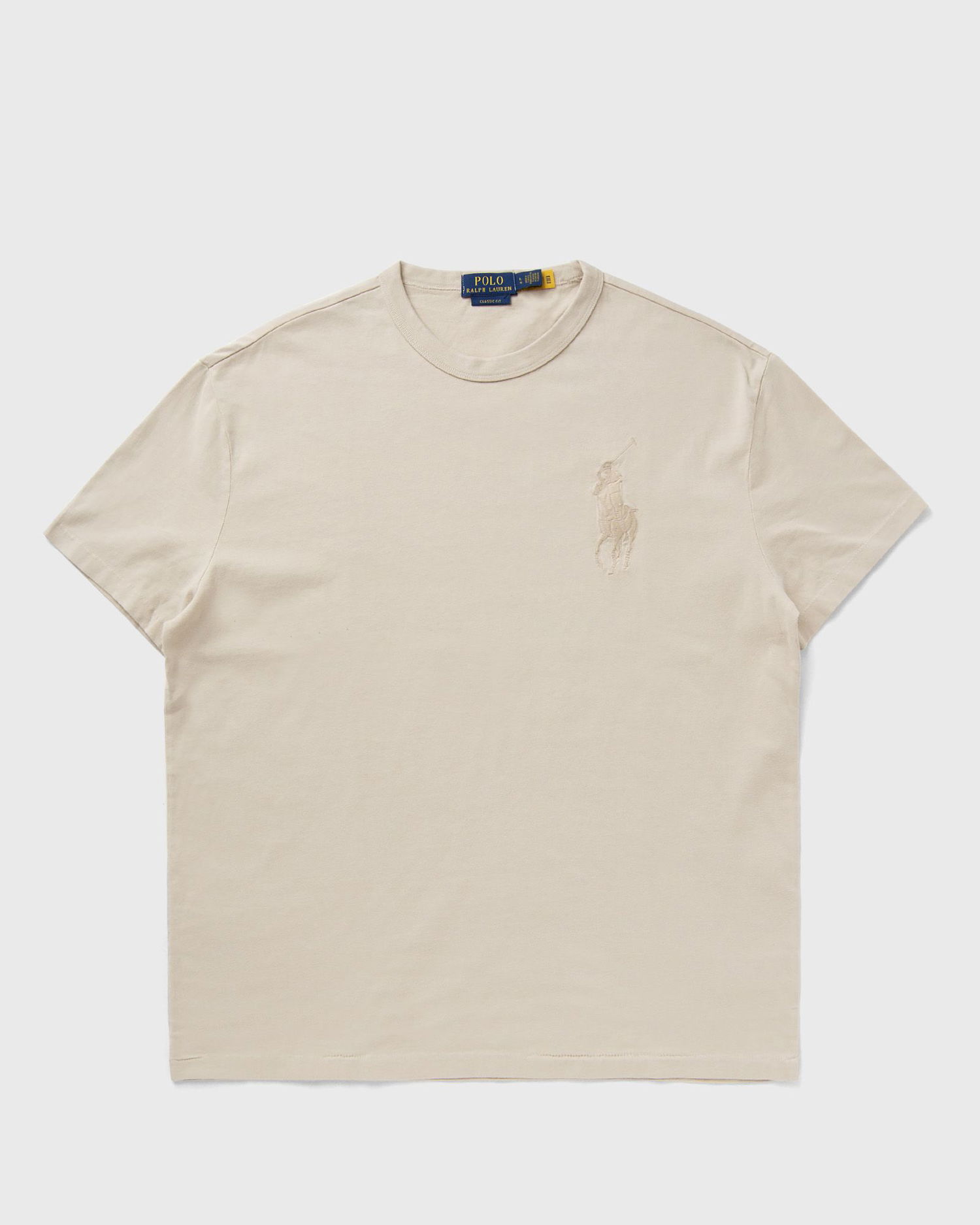 Tričko Polo by Ralph Lauren Polo Ralph Lauren Classic Fit T-Shirt with Embroidered Logo Béžová | 710936509007, 1