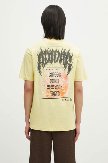 Tričko adidas Originals adidas Originals Trefoil Series Fashion Elevated Graphic T-Shirt Žltá | JP0197, 0