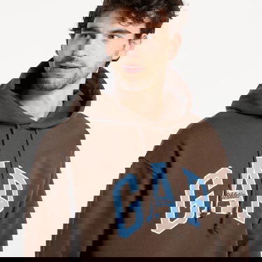 Mikina GAP Oversized Heavyweight Hoodie Hnedá | 781237-04, 1