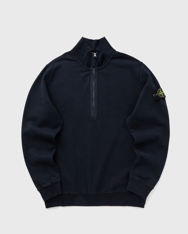 Mikina Stone Island Long Sleeve 1/4 Zip Sweatshirt Navy | K2S156100068S0A20.V0020, 2