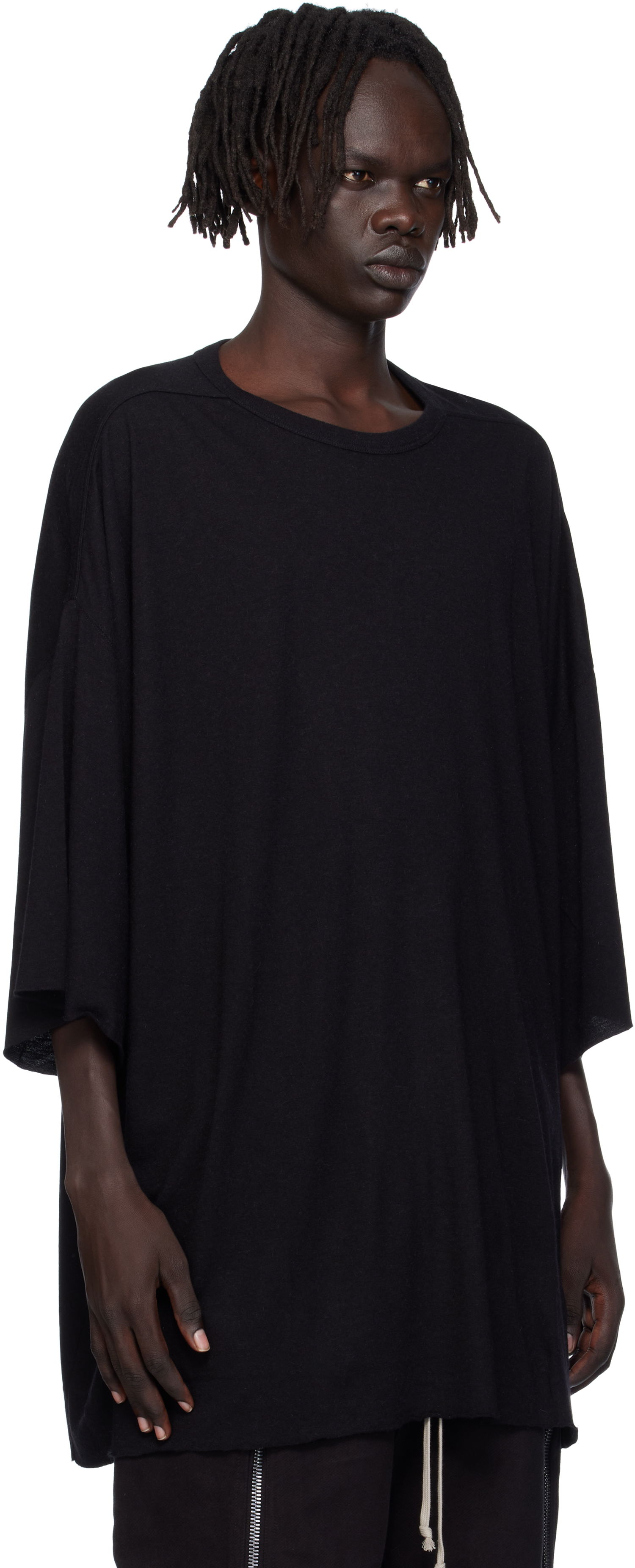 Tričko Rick Owens Rick Owens Concordians Tommy T-Shirt Čierna | RU02E1283 JR, 1