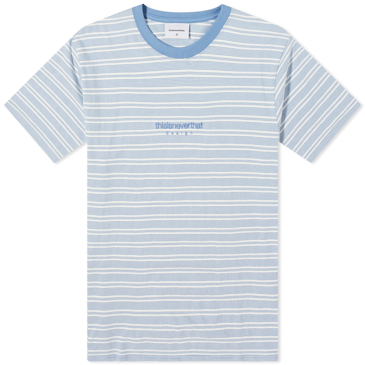 Tričko thisisneverthat Micro Striped Tyrkysová | TN241TTSST25-BLU, 0