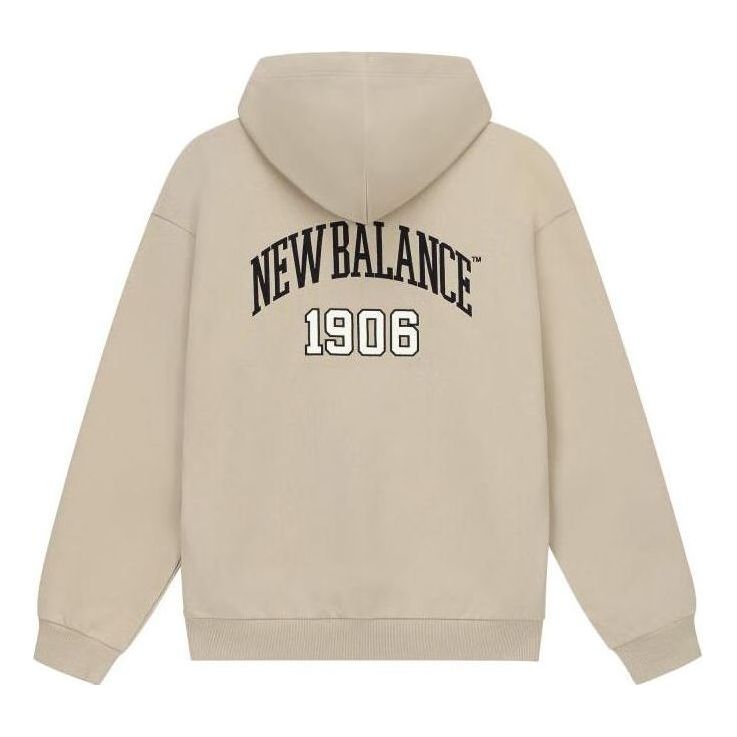 Mikina New Balance Varsity Fleece Hoodie Béžová | 5CD38831-LBE, 0