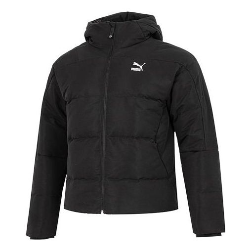 Prešívaná bunda Puma Classics Padded Down Jacket Čierna | 537685-01