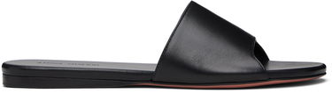 Doplnky Amina Muaddi Amina Muaddi Bianca Sandals Čierna | BIANCA FLAT, 0