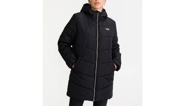 Prešívaná bunda Vans W Foundry Long MTE Jacket Čierna | VN0A5JNMBLK, 2