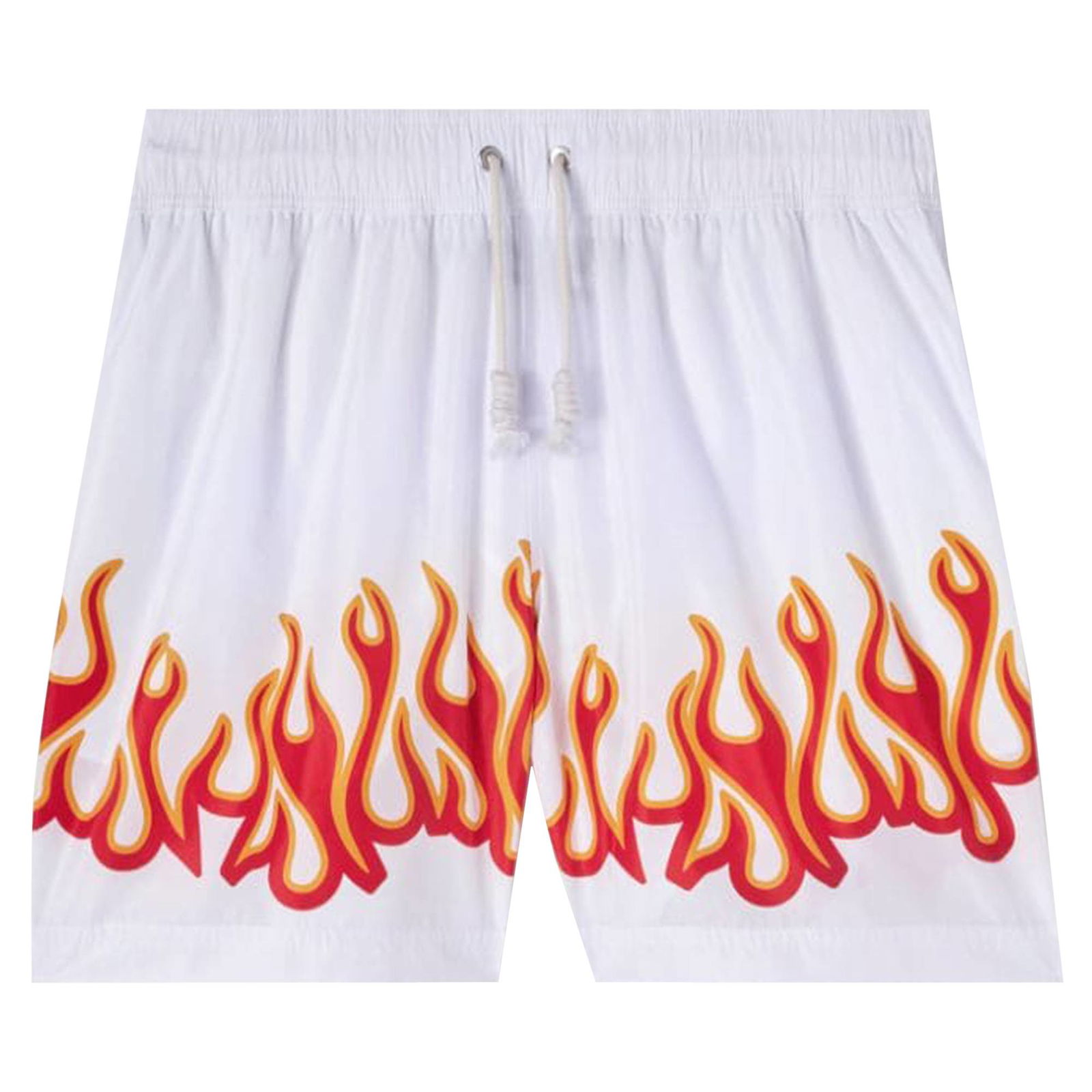 Burning Flames Print Swim Short
