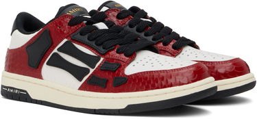 Tenisky a topánky AMIRI Snake Skel-Top Low Biela | AMFOSR1104, 3