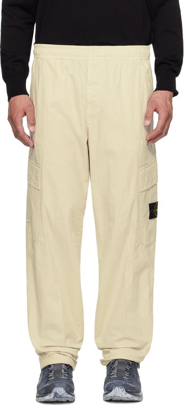 Cargo nohavice Stone Island Stone Island Mil-Spec Stretch Ripstop Cargo Pants Béžová | K1S15 3100022 S0063, 0