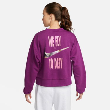 Mikina Nike Dri-FIT Swoosh Fly Standard Issue Wmns Crewneck Fialová | DQ6817-503, 2