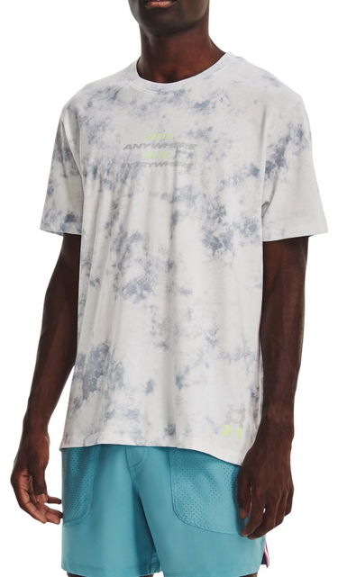 Tričko Under Armour Run Anywhere Tee Biela | 1376500-006, 0