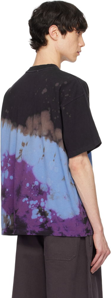 Tričko BAPE Tie Dye College Relaxed Fit T-shirt Rôznofarebný | 001CSK801003M, 2